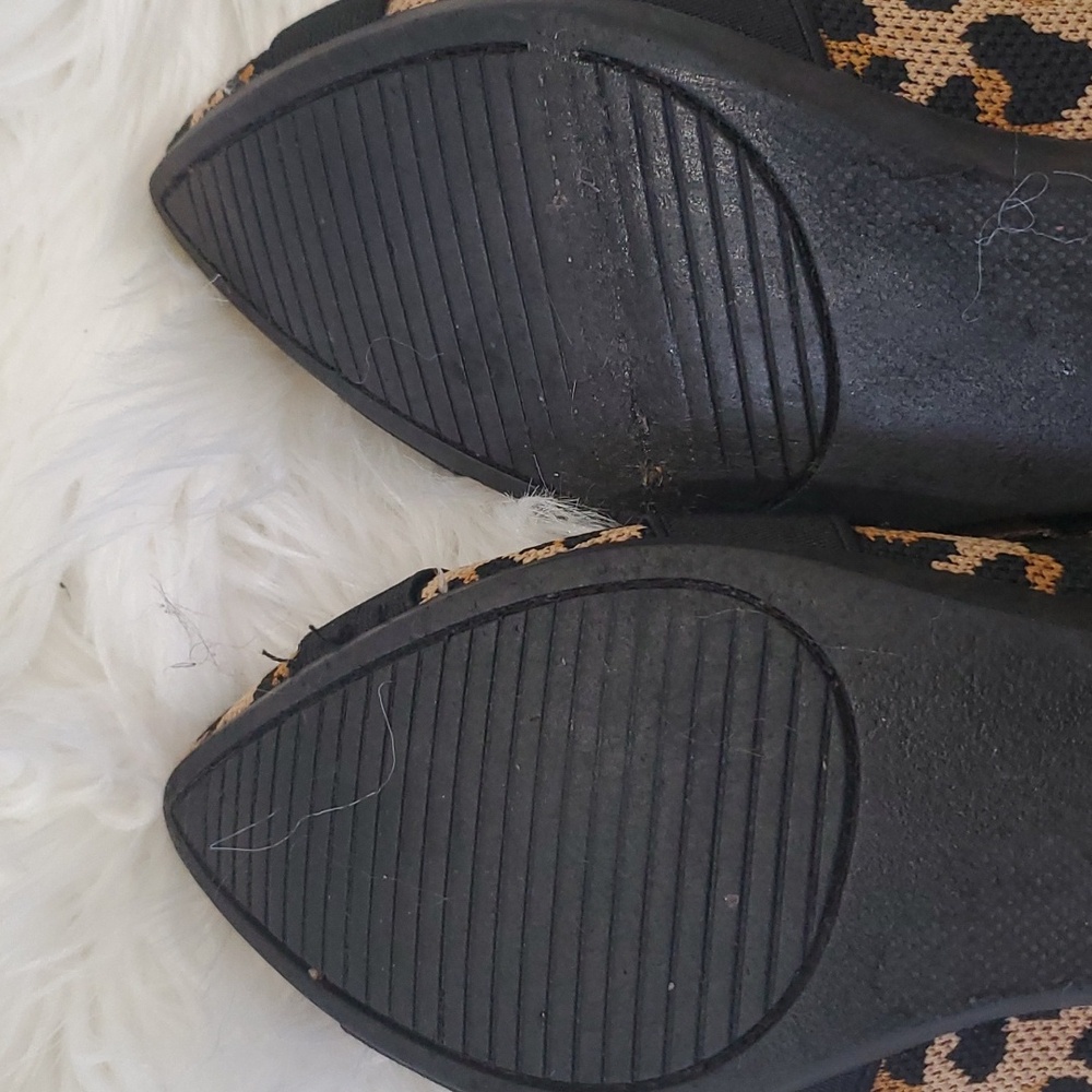 Steve Madden leopard Mob Wife  flats shoe size 8.5 - Picture 8 of 14